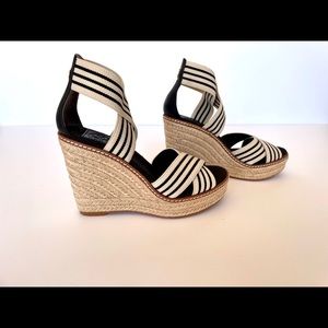 New Tory Burch Frieda 100 MM Espadrilles Size 5